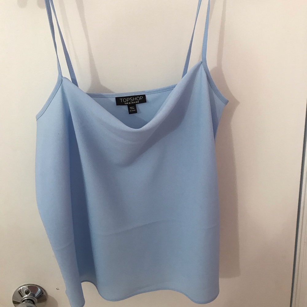 Blue Topshop Top